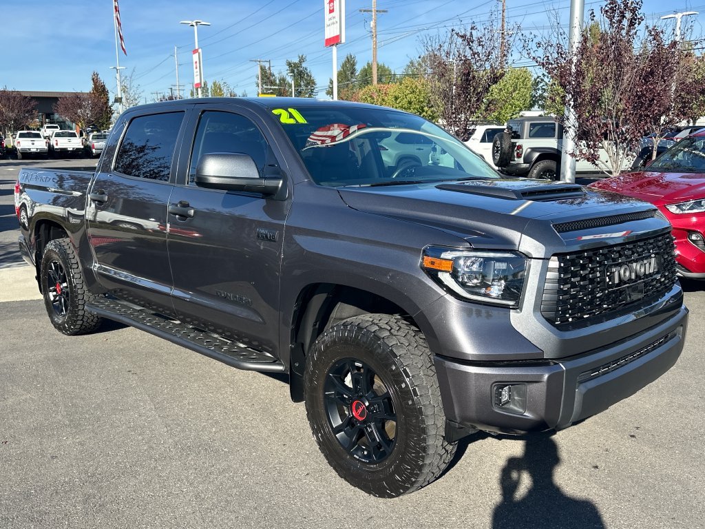 Certified Used 2021 Magnetic Gray Metallic Toyota TRD Pro image 7