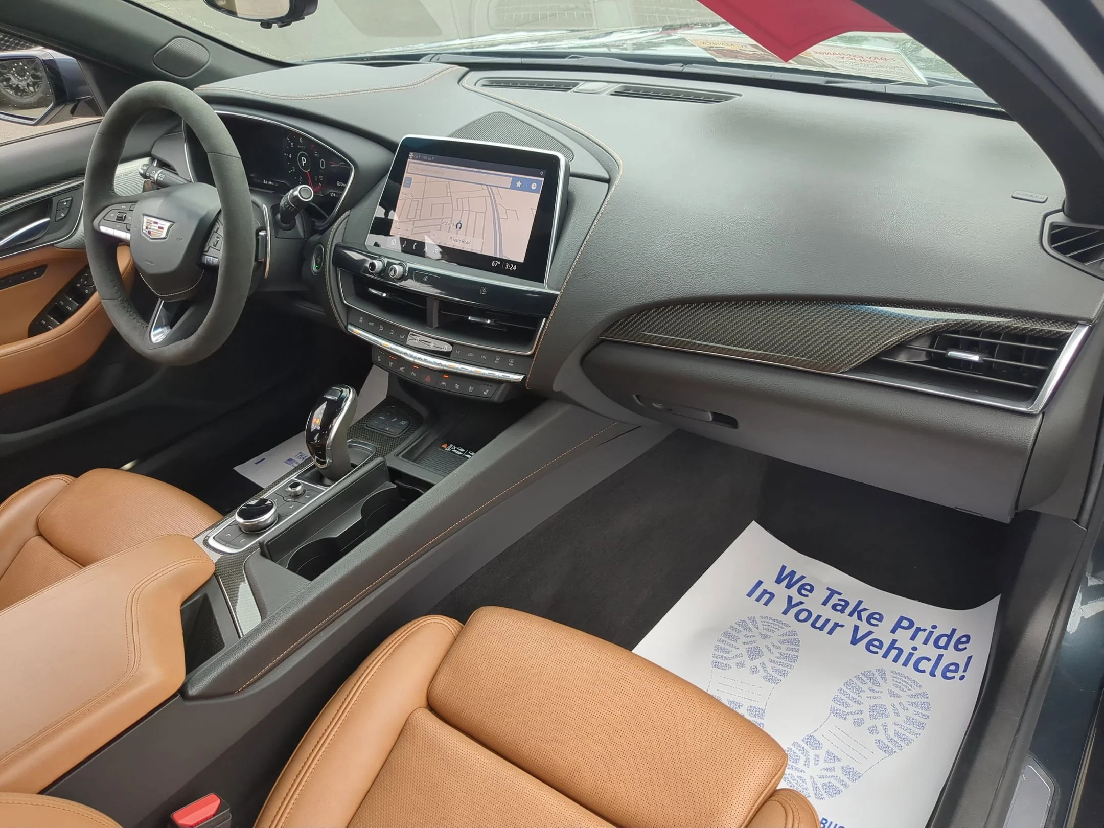 Used 2021 Shadow Metallic Cadillac V-Series image 28