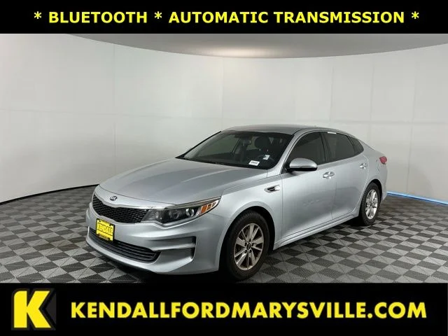 Used 2018 Silver Kia LX image 1