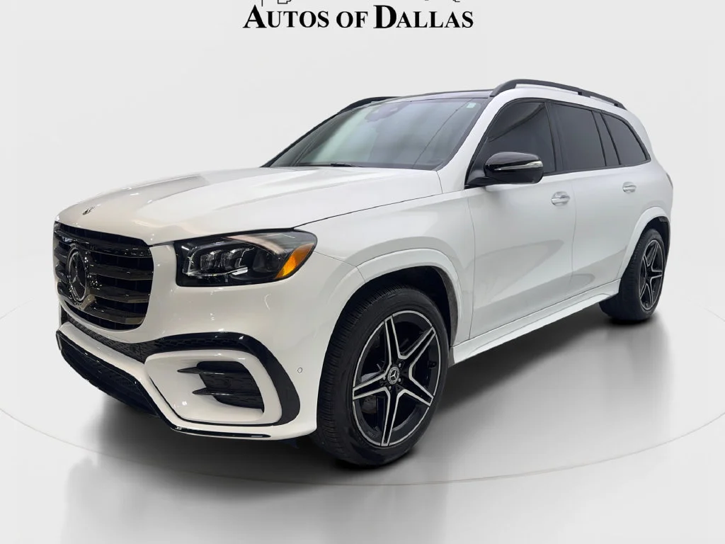 Used 2025 White Mercedes-Benz GLS 450 image 3