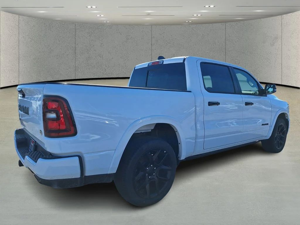 New 2026 Bright White Clear-Coat Exterior Paint RAM Laramie image 4