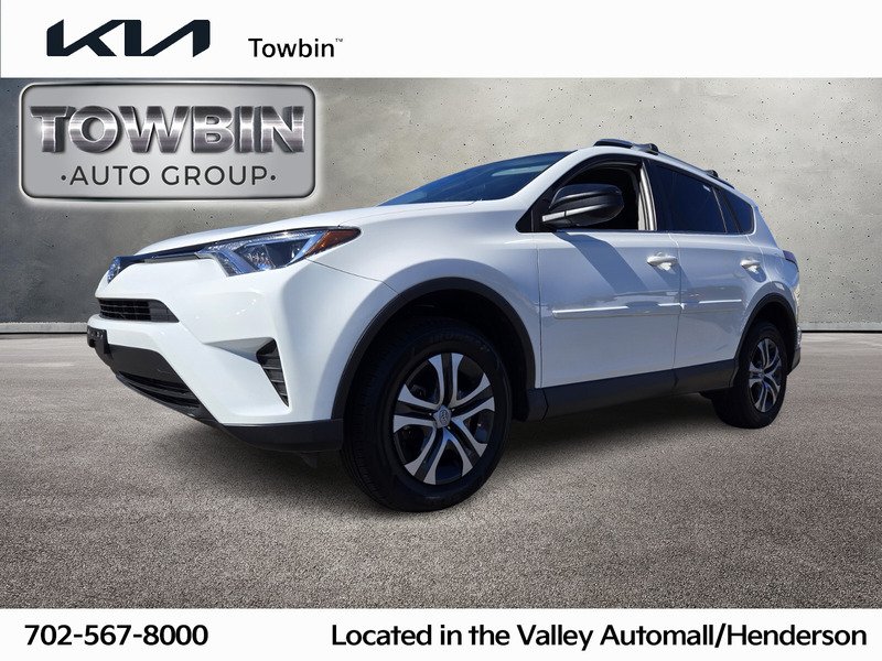 White 2016 Toyota RAV4 LE SUV / Crossover Front-Wheel Drive