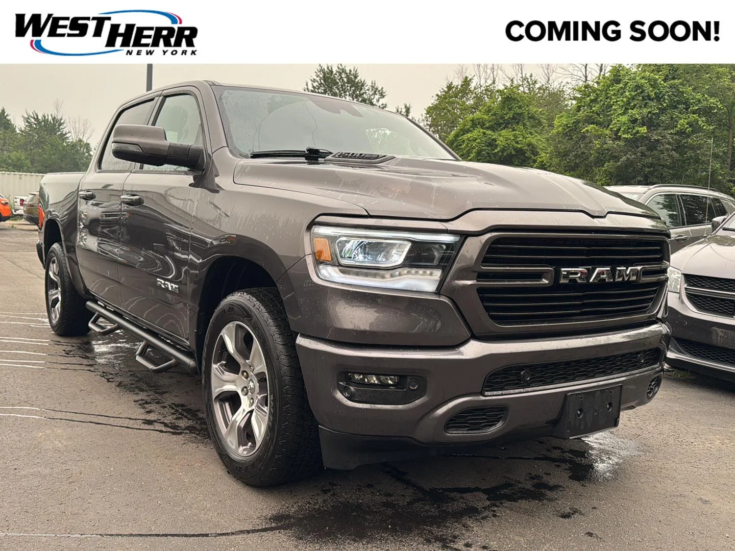 Used 2023 Granite Crystal Metallic Clearcoat Ram Laramie image 1