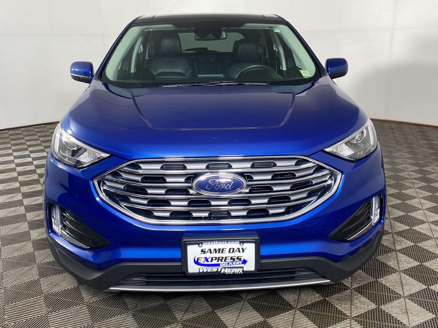 Used 2022 Blue Metallic Ford SEL image 24