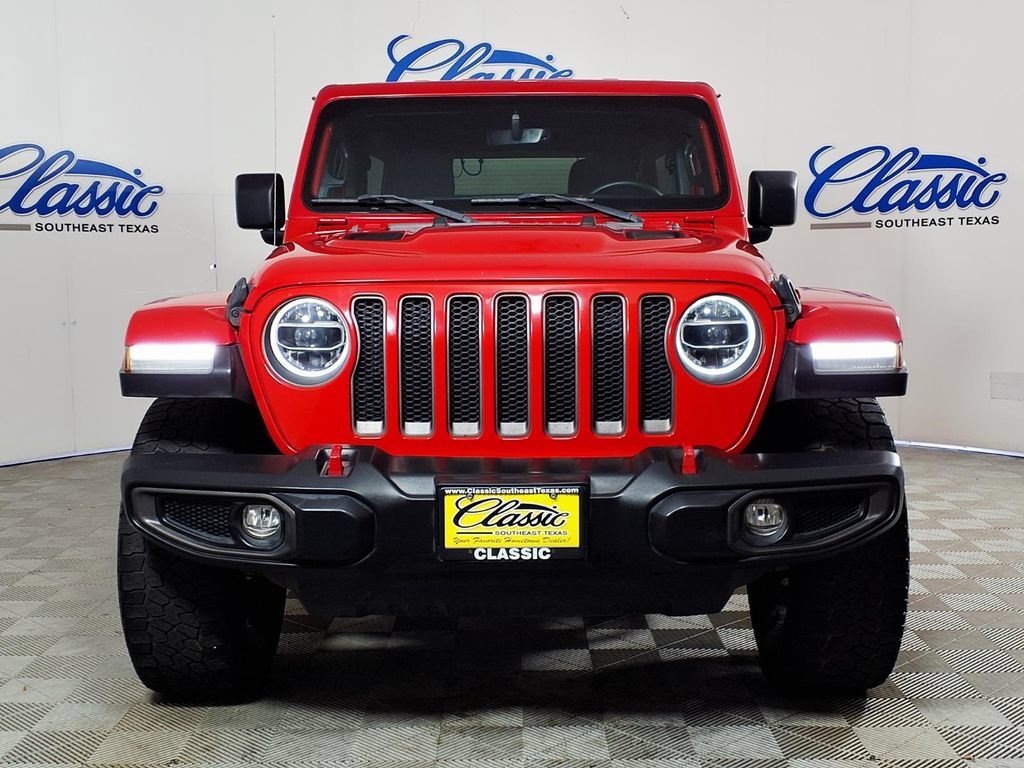Used 2021 Firecracker Red Jeep Unlimited Rubicon image 3