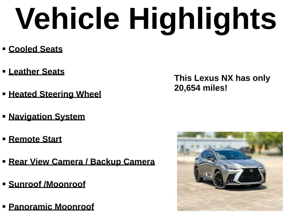 Used 2024 Silver Lexus 350 F SPORT Handling image 38