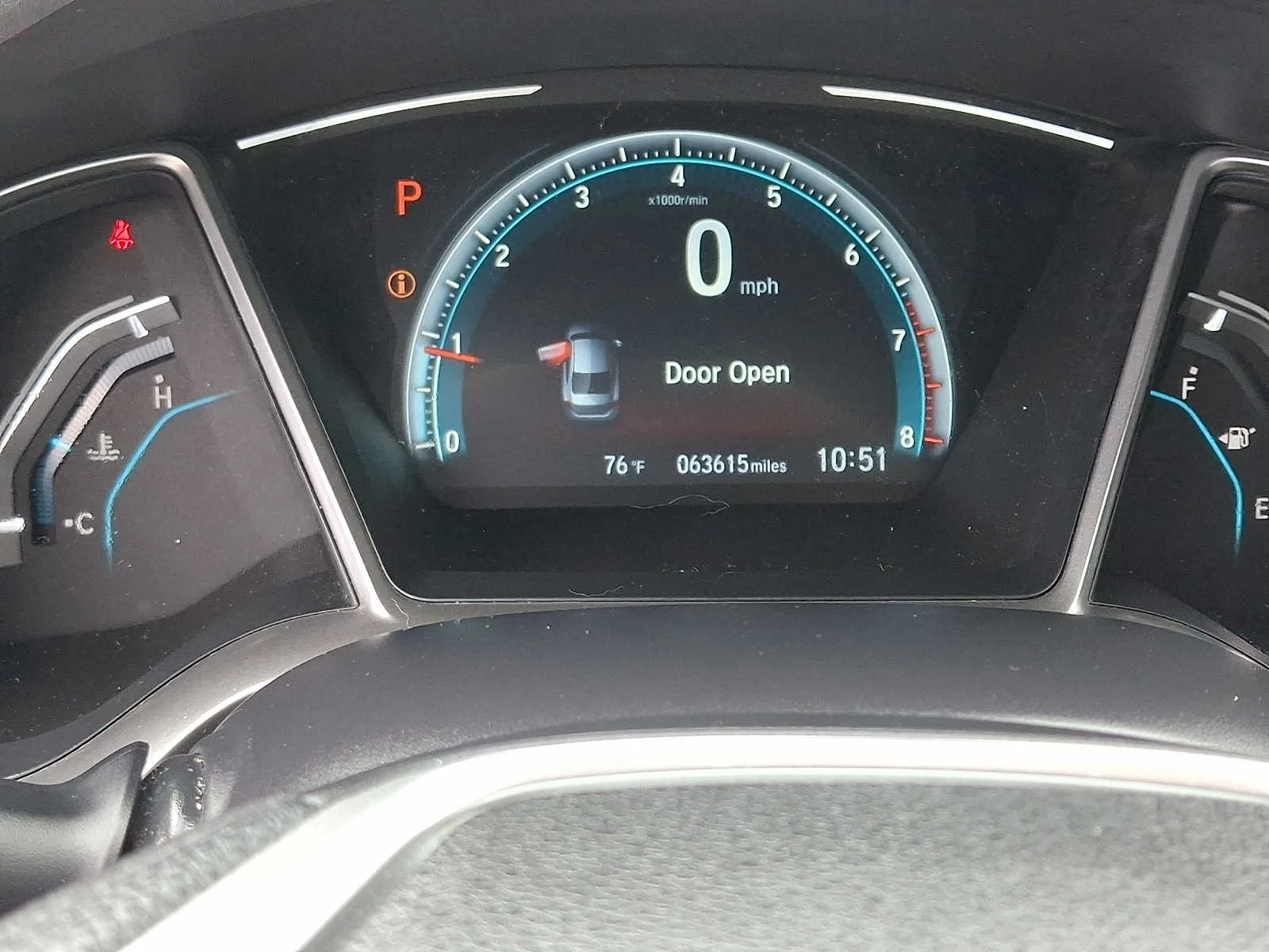 Used 2017 Modern Steel Metallic Honda EX image 20