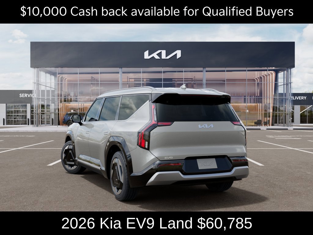 New 2026 Ivory Silver Kia Land AWD image 5