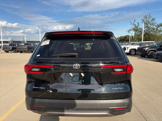 Used 2025 Black Toyota Limited image 6