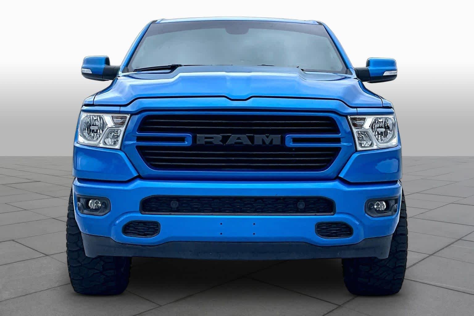 Used 2021 Hydro Blue Pearlcoat Ram Big Horn image 4