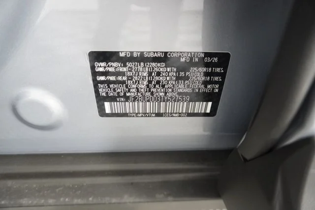 New 2026 ICE SILVER METALLIC Subaru Limited image 12