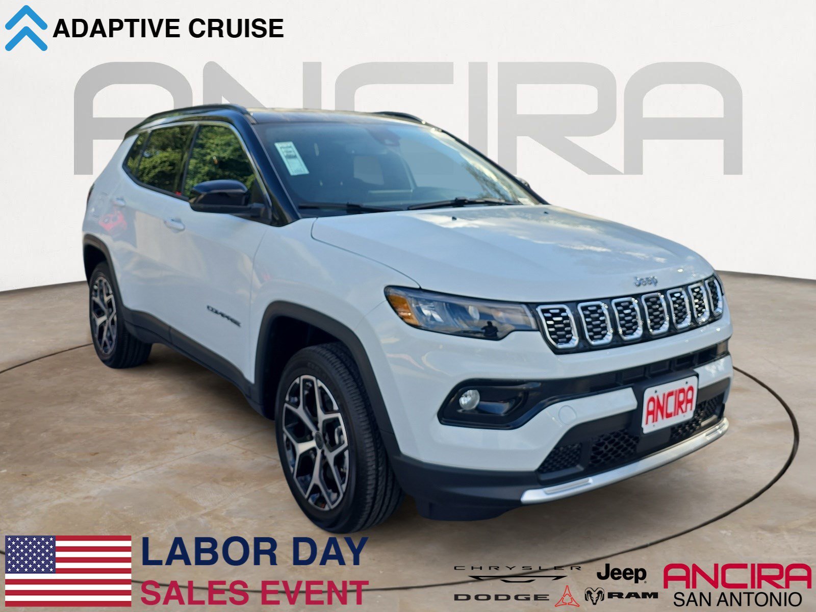 New 2026 Bright White Clearcoat Jeep Limited image 1