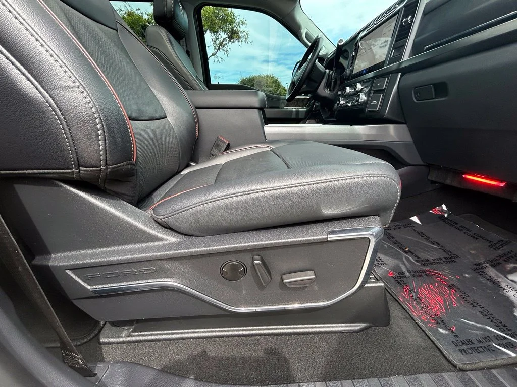 Used 2024 Oxford White Ford LARIAT LIFTED BLACK WIDOW PKG image 30