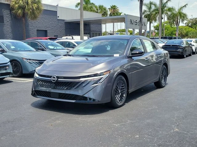 New 2026 Gun Metallic Nissan SV image 8