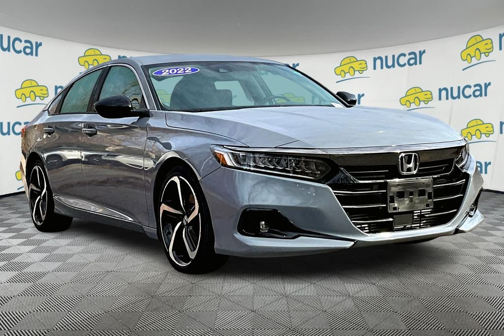 Used 2022 Gray Honda Sport Special Edition image 1
