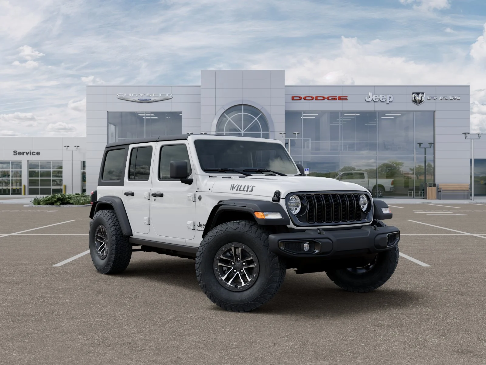 New 2026 Bright White Clearcoat Jeep Willys image 33