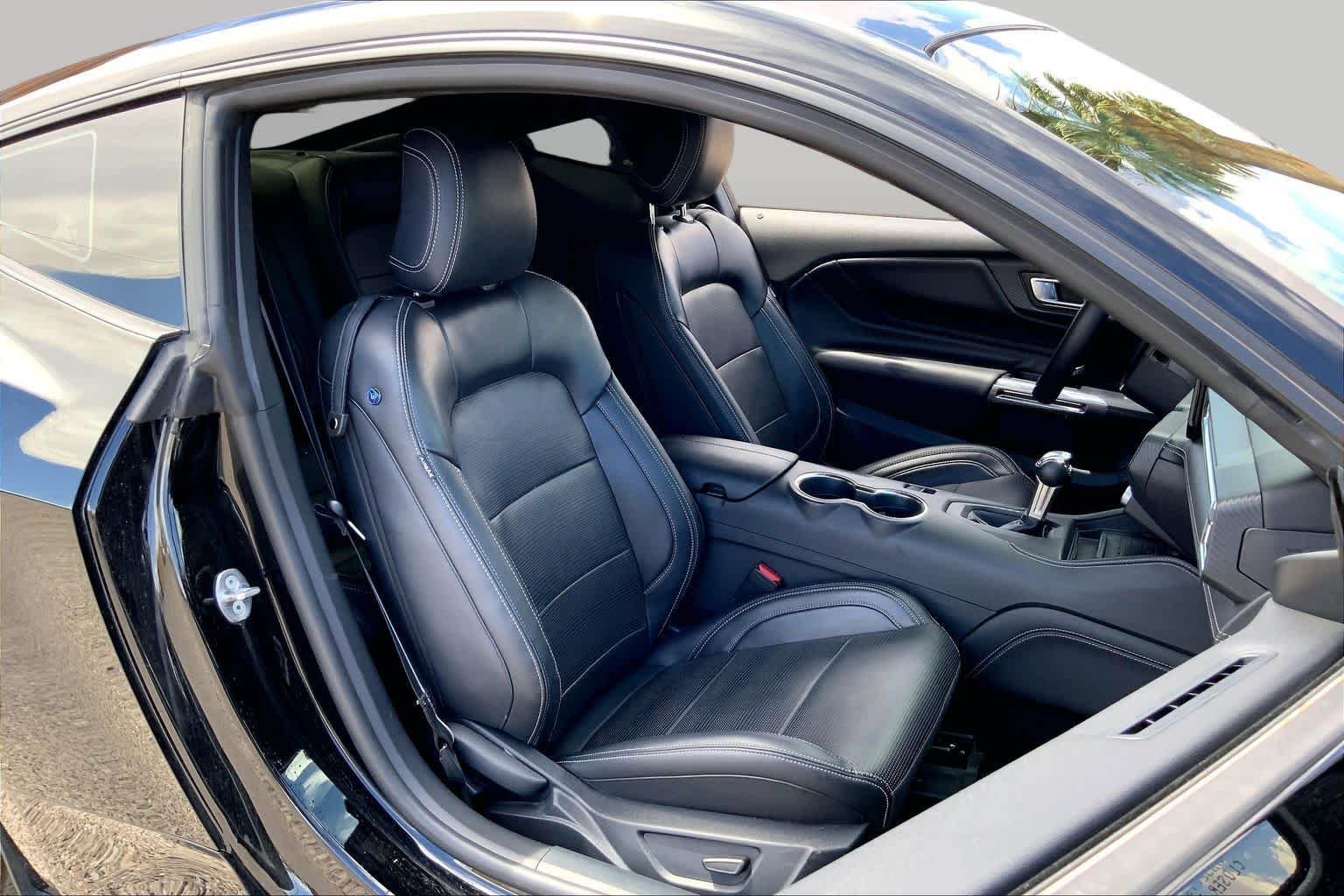 Used 2024 Shadow Black Ford EcoBoost Premium image 9
