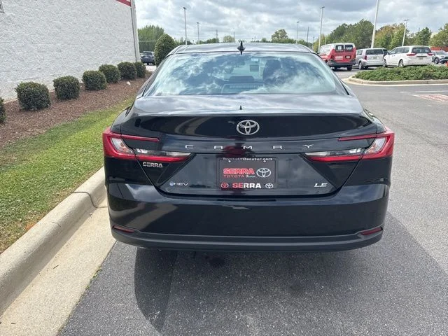Certified Used 2025 Black Toyota LE image 6