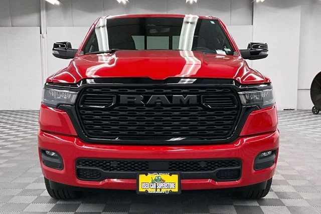 Used 2025 Flame Red Clearcoat Ram Big Horn/Lone Star image 4