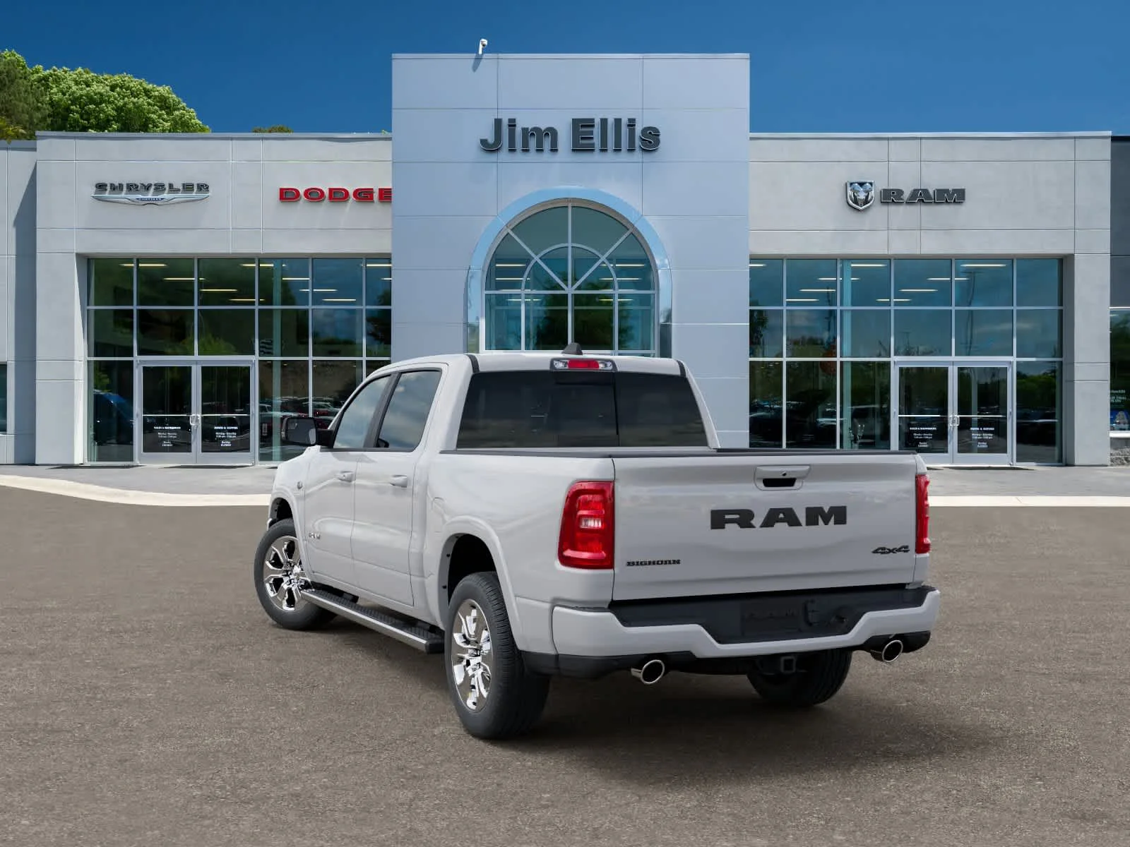 New 2026 Bright White Clearcoat Ram Big Horn image 3