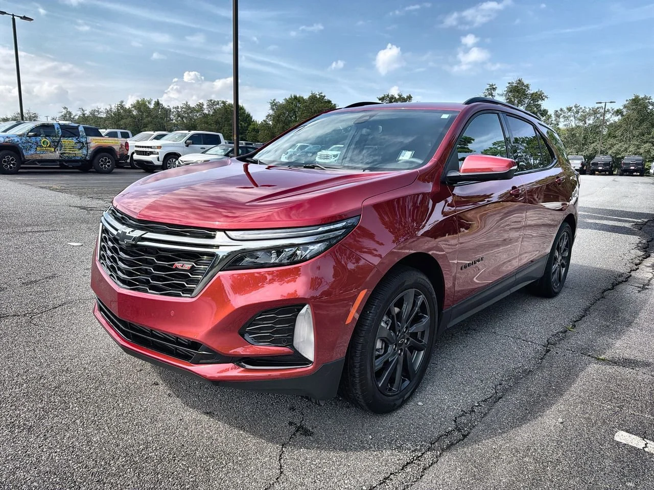 Used 2023 Radiant Red Tintcoat Chevrolet RS image 4