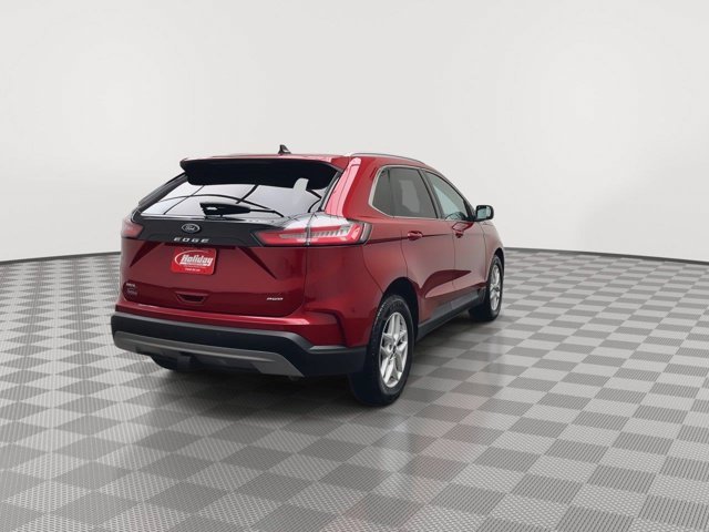 Used 2021 Rapid Red Metallic Tinted Clearcoat Ford SEL image 40