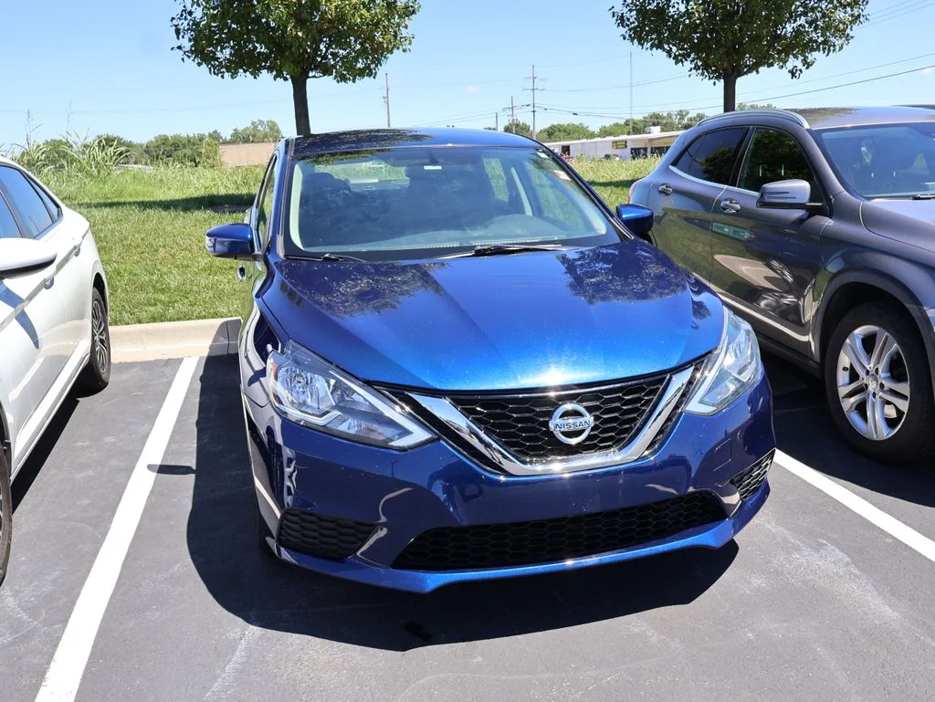 Used 2019 Deep Blue Pearl Nissan SV image 4