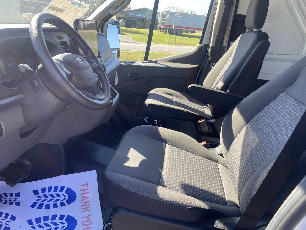 New 2026 Oxford White Ford Cargo Van image 9