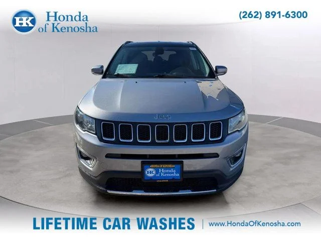 Used 2018 Jeep Compass Limited with VIN 3C4NJDCB9JT437071 for sale in Bristol, WI