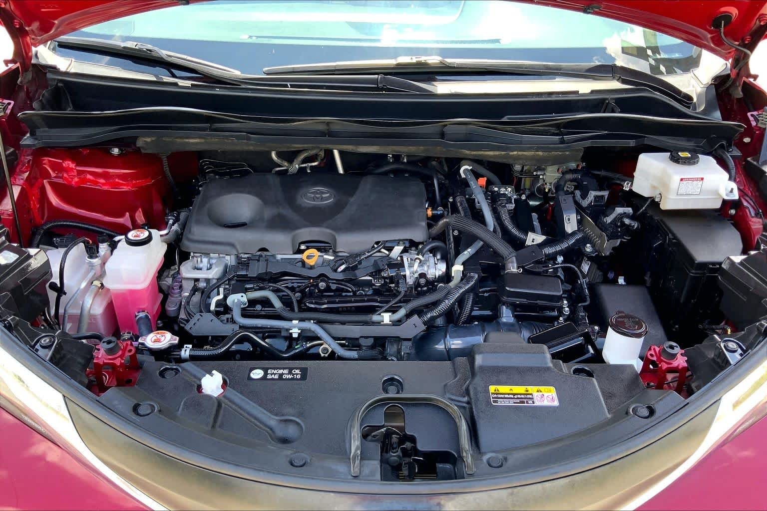 Used 2022 Ruby Flare Pearl Toyota LE image 31