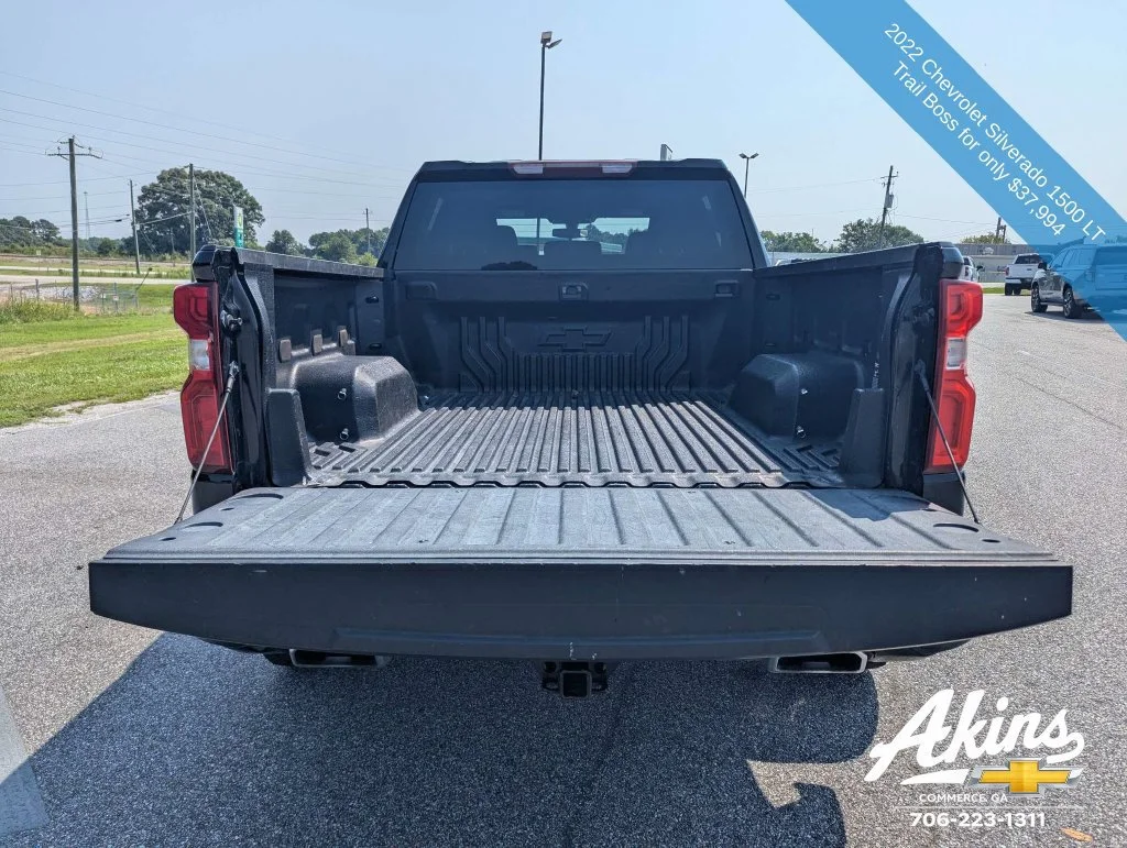 Used 2022 Black Chevrolet LT Trail Boss image 12