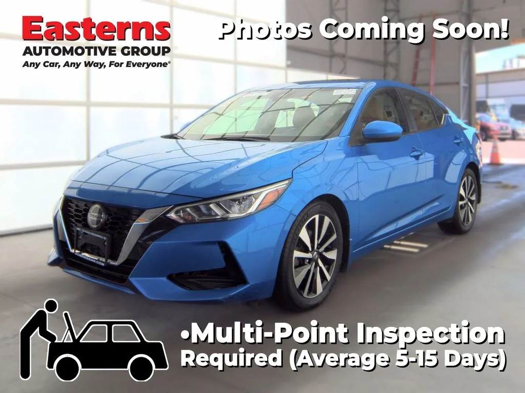 Used 2023 Blue Nissan SV image 1