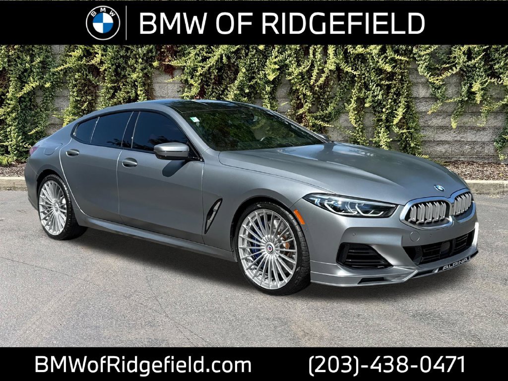 Used 2023 Frozen Pure Gray Metallic BMW ALPINA B8 xDrive image 1