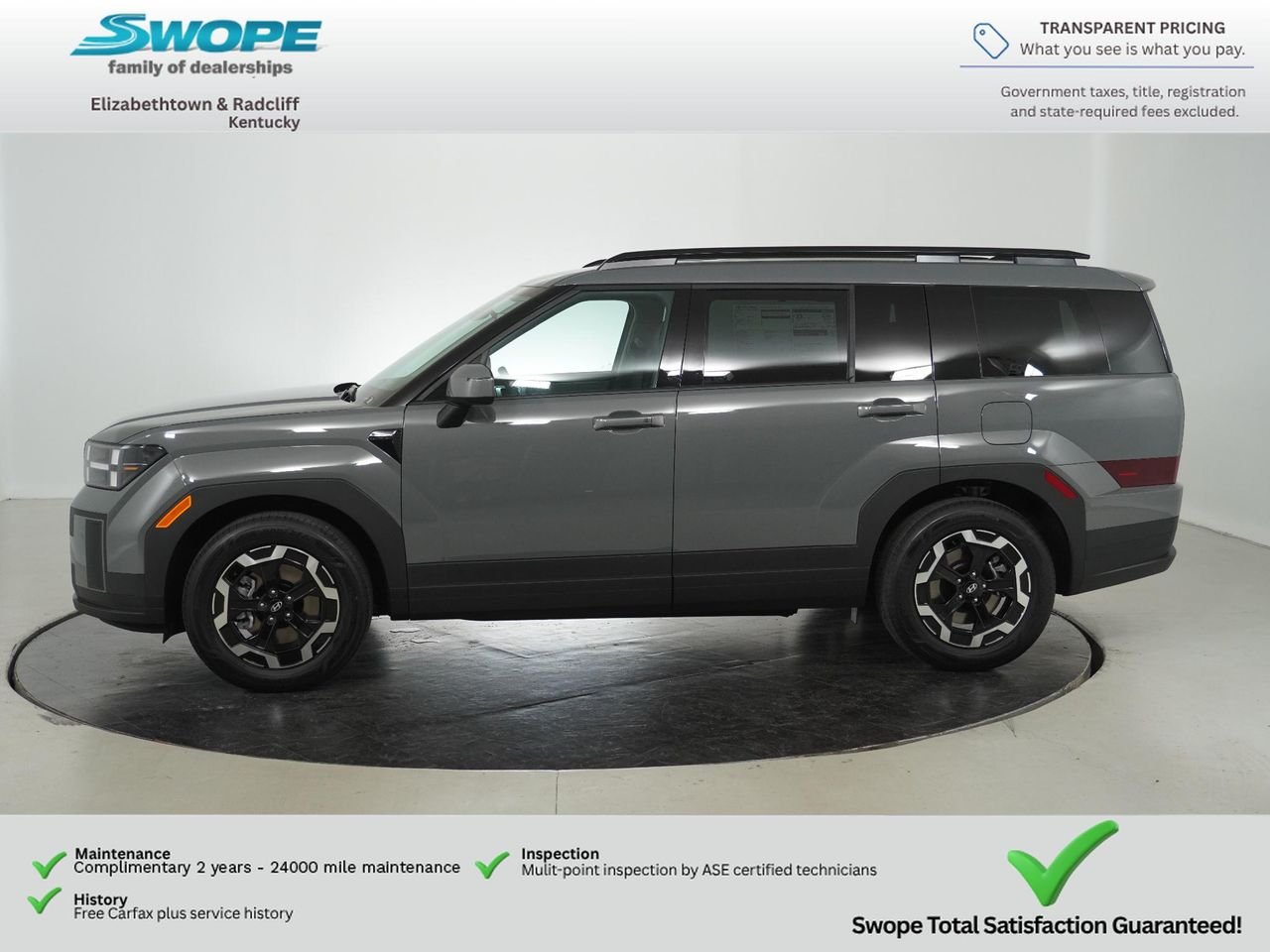New 2027 Hampton Gray Hyundai SEL AWD image 6