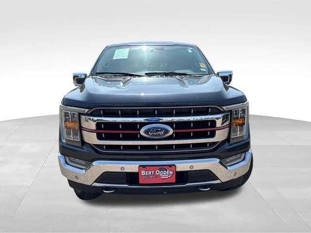 Used 2021 Gray Ford Lariat image 2