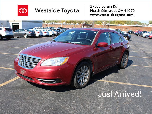 Used 2012 Deep Cherry Red Crystal Chrysler Touring image 1