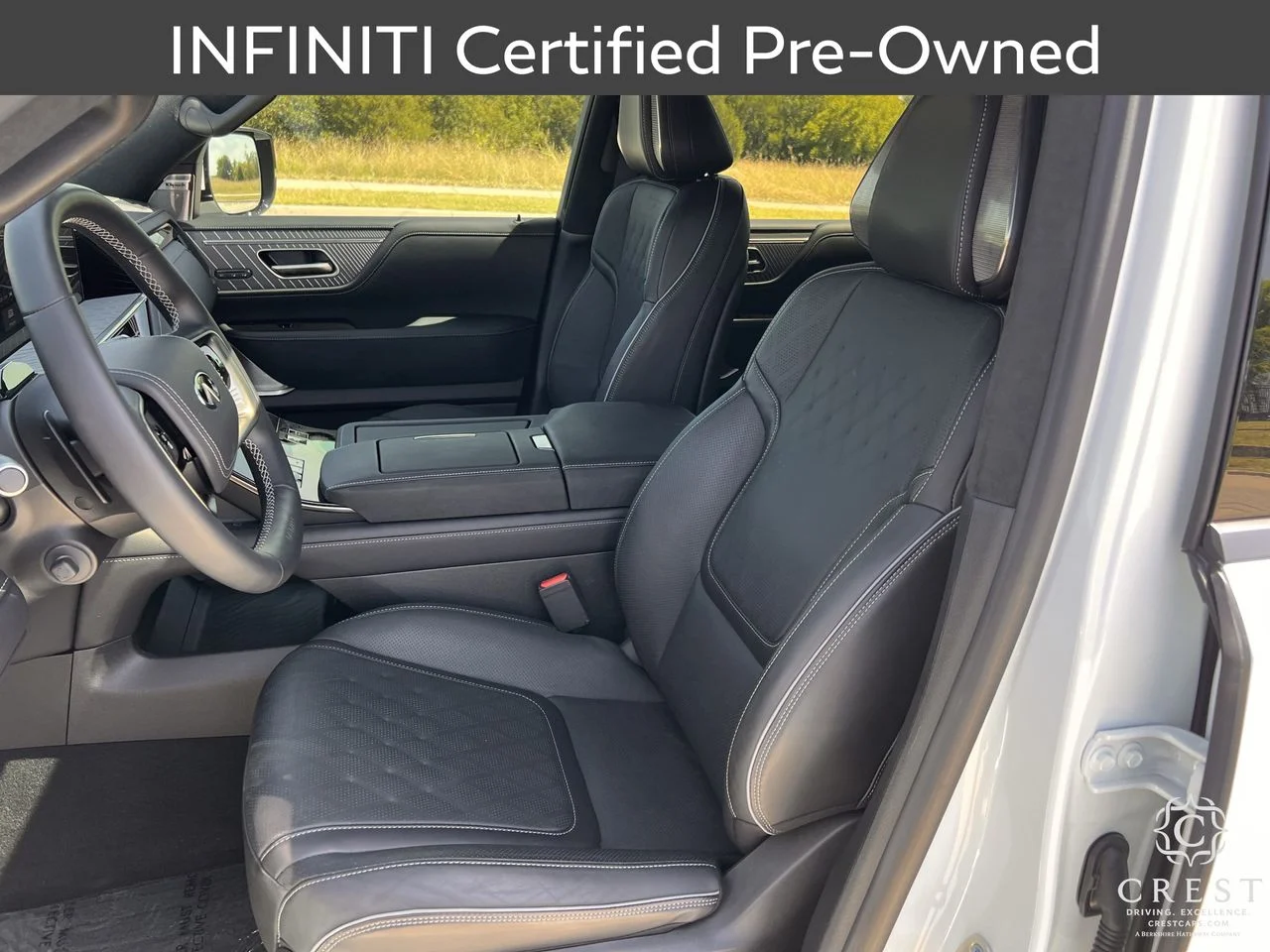 Certified Used 2026 Radiant White INFINITI AUTOGRAPH image 25