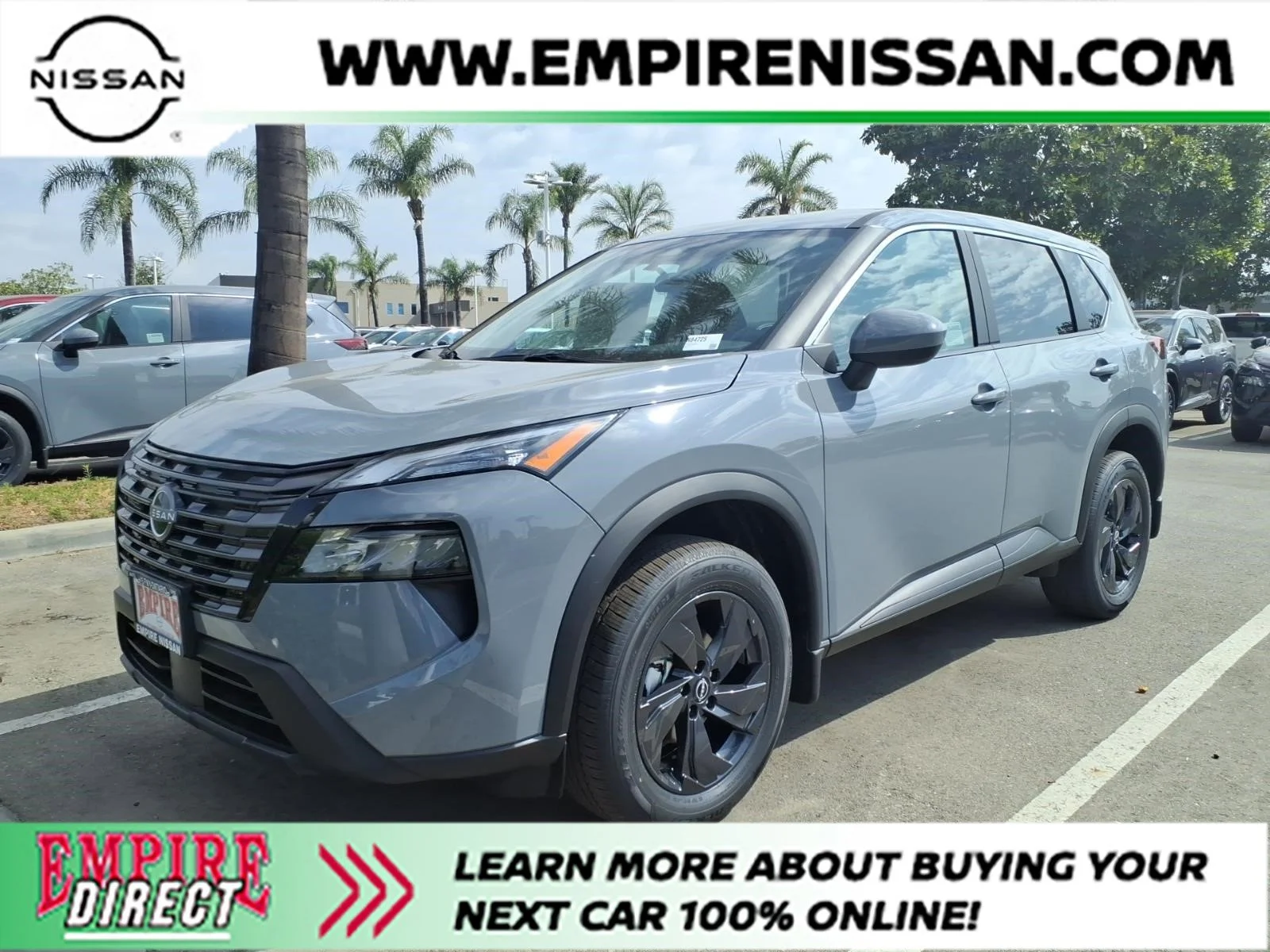 New 2026 Boulder Gray Pearl Nissan SV image 1