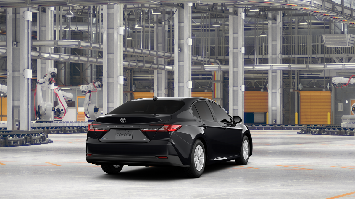 New 2026 Midnight Black Metallic Toyota LE image 9