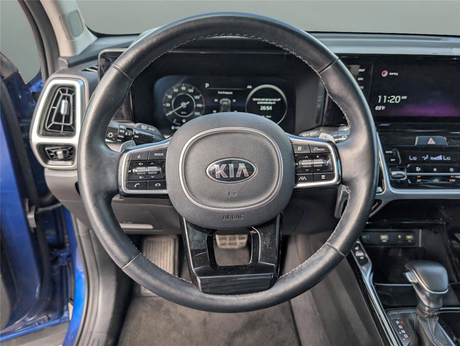 Used 2021 Blue Kia SX Prestige image 22