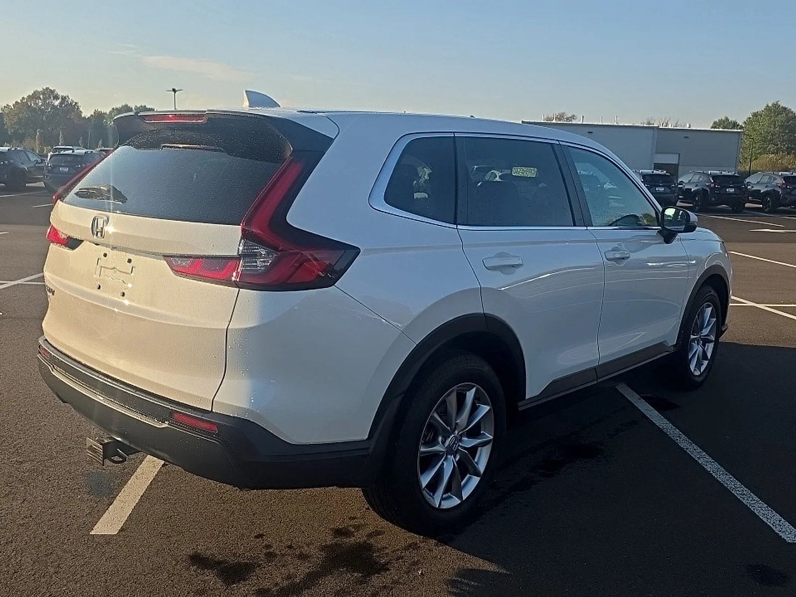 Used 2026 Platinum White Pearl Honda EX AWD image 4