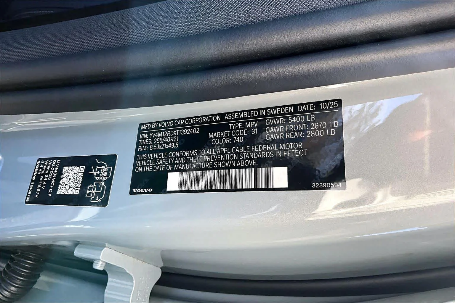 New 2026 Vapour Grey Volvo Ultra image 12