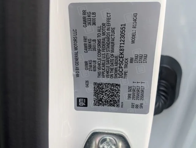New 2026 Summit White Chevrolet LT image 12