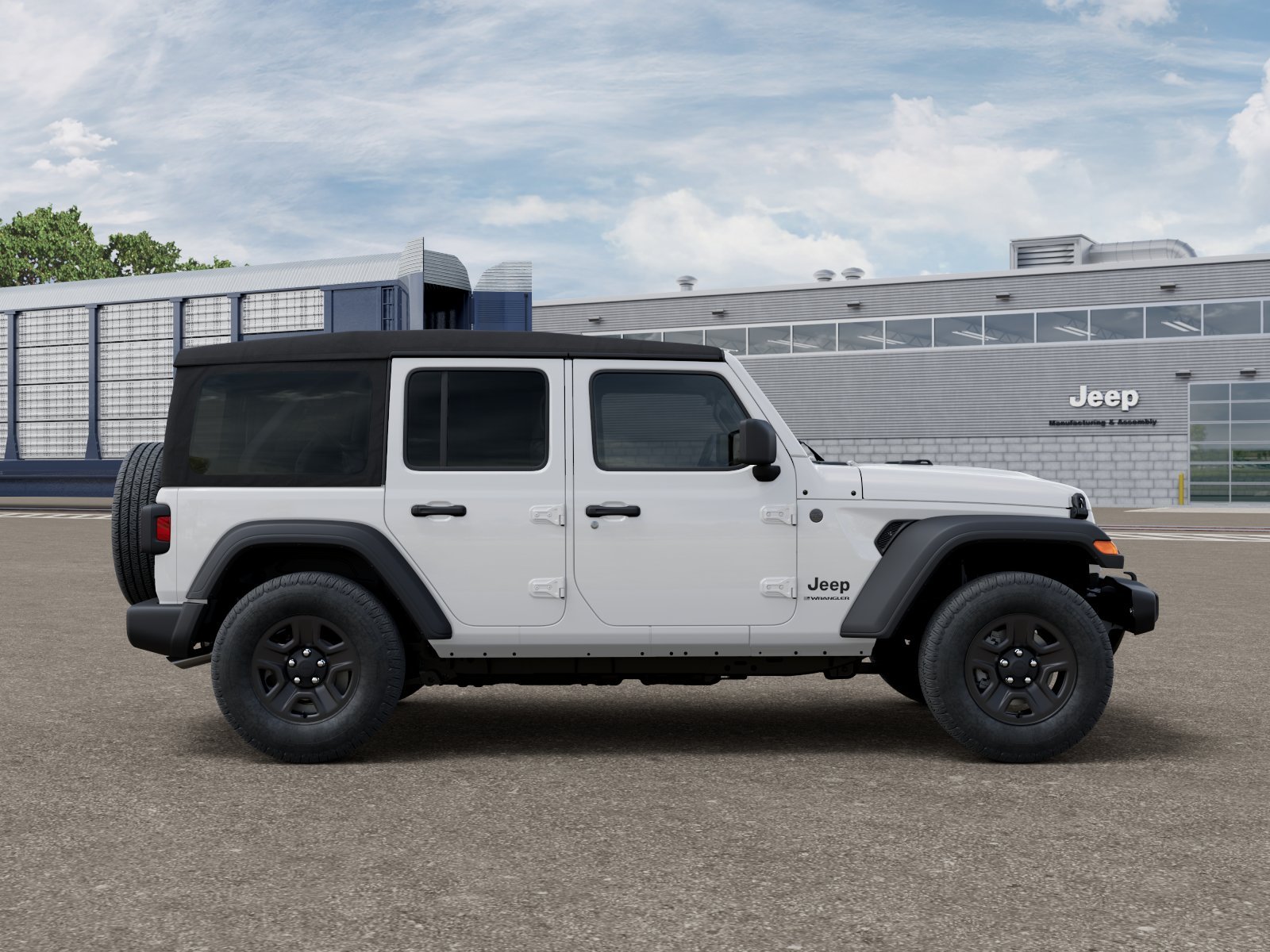 New 2027 Bright White Clearcoat Jeep Sport image 12