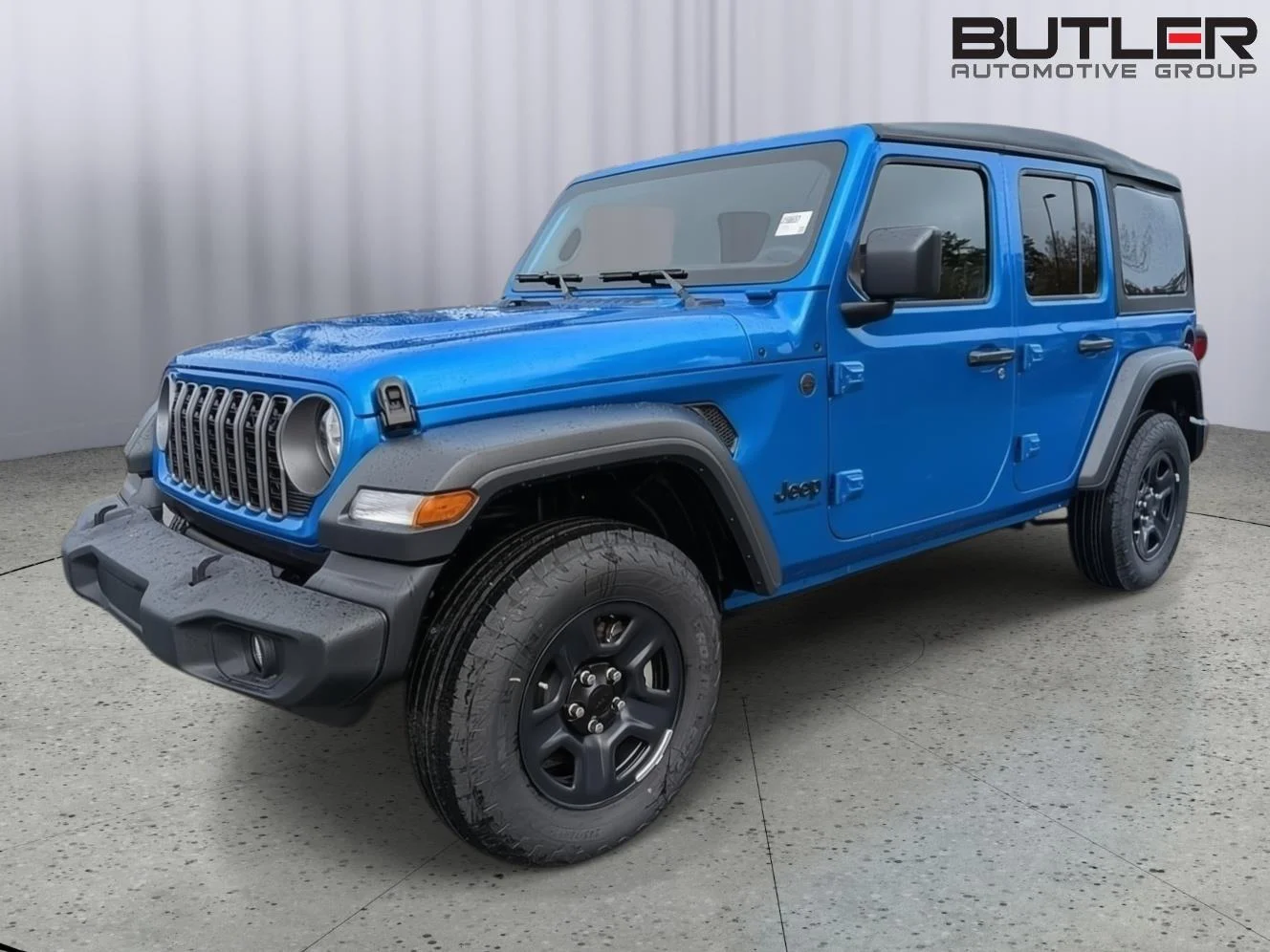 New 2026 PBJ Hydro Blue Pearl Coat Jeep Sport image 1