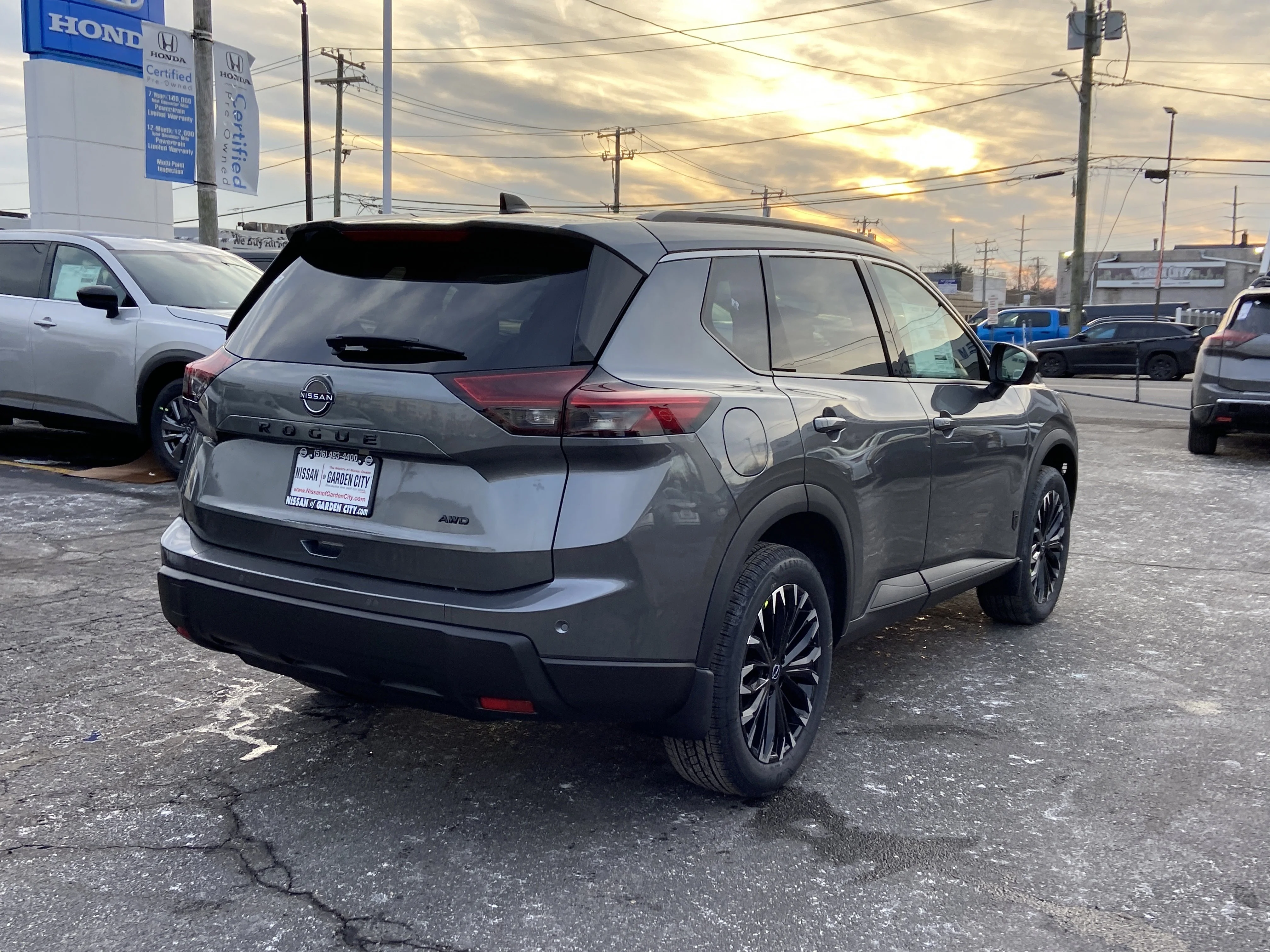 New 2026 Gun Metallic Nissan Dark Armor image 4