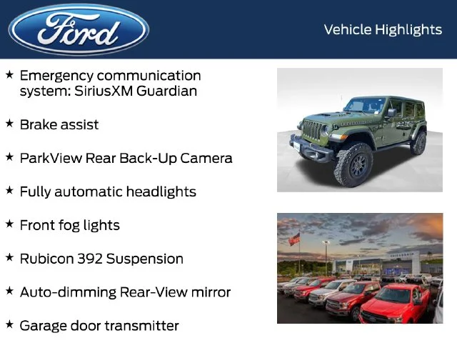 Used 2023 Green Jeep Rubicon 392 image 9