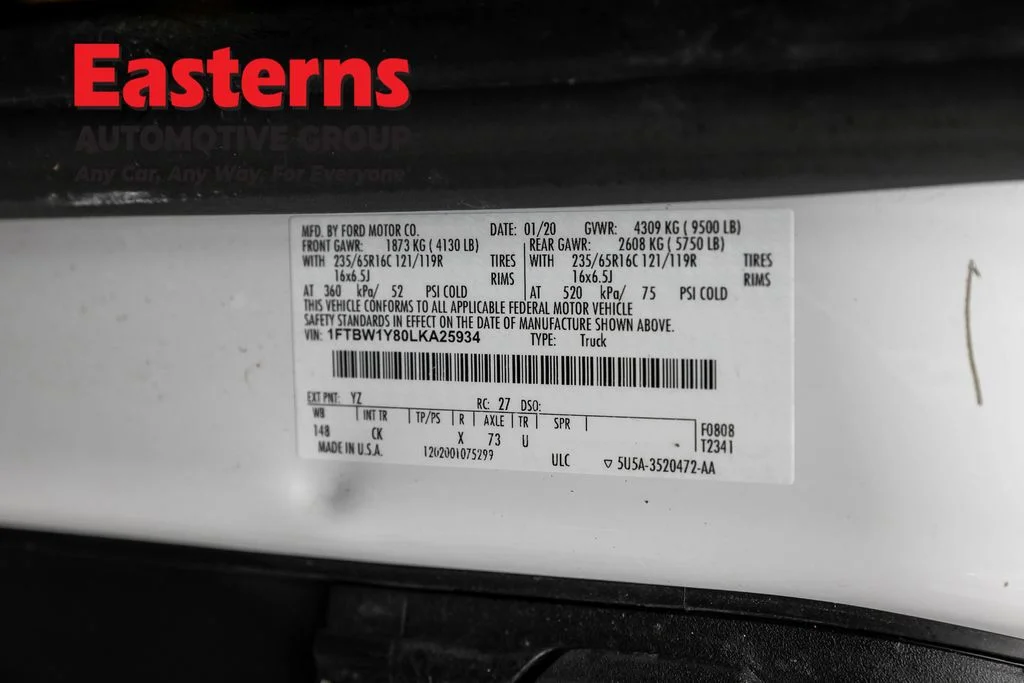 Used 2020 White Ford Base image 36