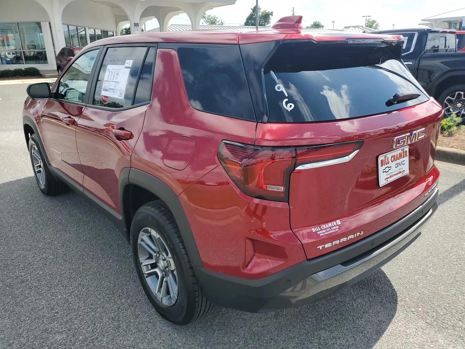 New 2026 Volcanic Red Tintcoat GMC Elevation image 3