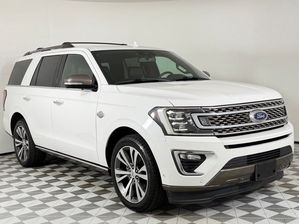 Used 2020 Star White Metallic Tri-Coat Ford King Ranch image 1